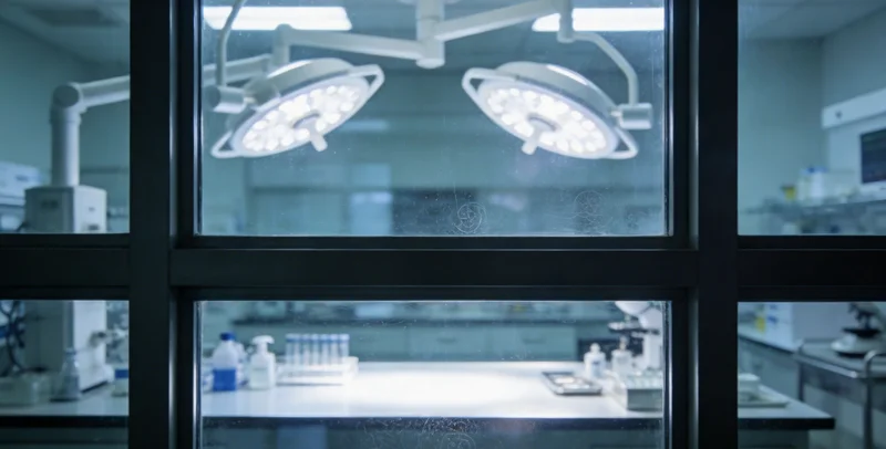 医生与家长讨论基因检测报告