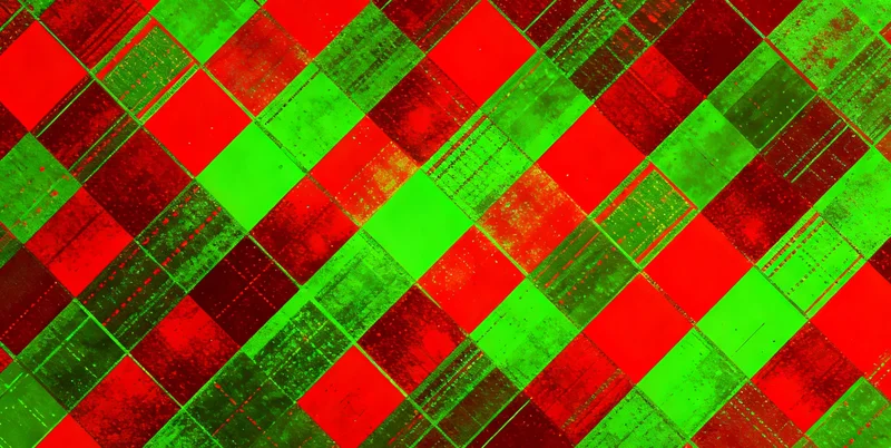 实验室技术人员在进行高通量基因