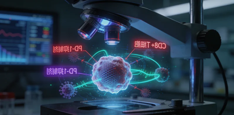 胶州医院内医生与患者讨论基因检