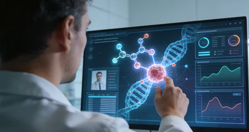 那曲患者在医院进行遗传咨询