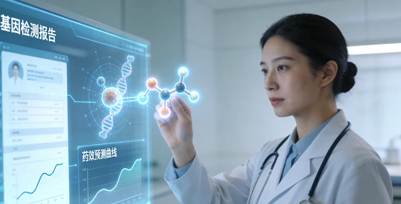 随州家庭共同查看基因检测报告