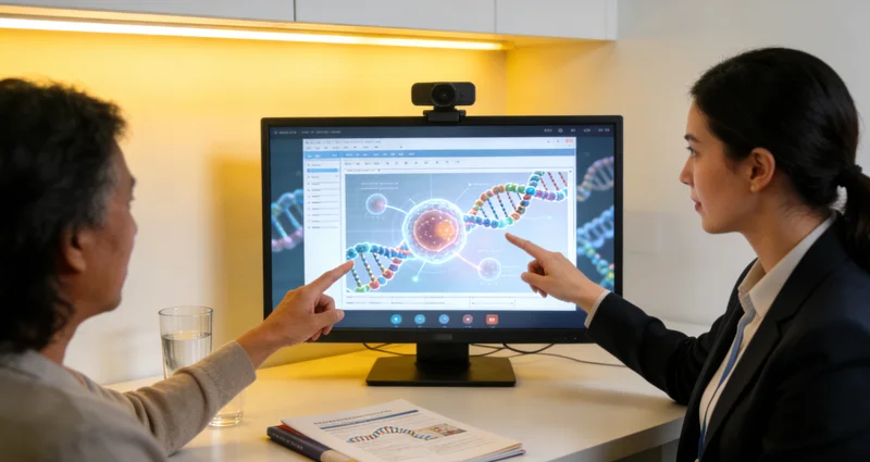 绍兴遗传咨询师向家庭解读基因检