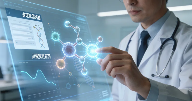 乐山医生与患者进行基因检测前咨
