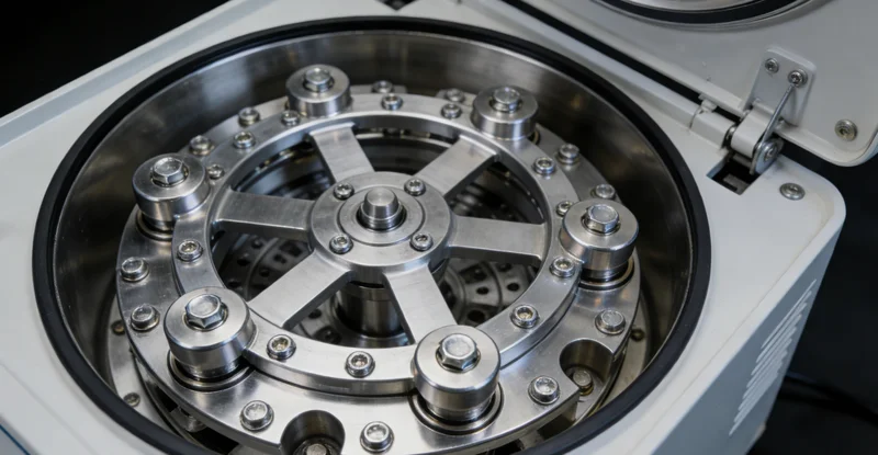 专业实验室内部进行基因测序操作