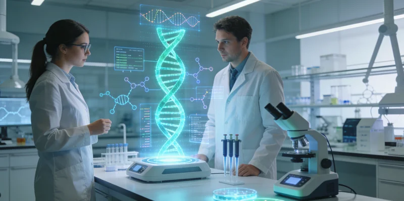 商丘家庭进行遗传咨询场景