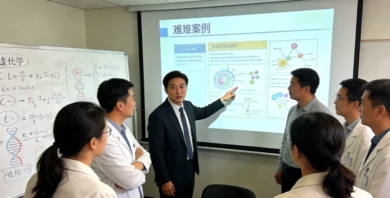 医学示意图展示支气管镜进入肺部