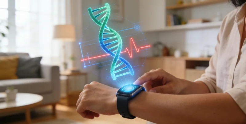 楚雄市民在医院进行遗传咨询场景