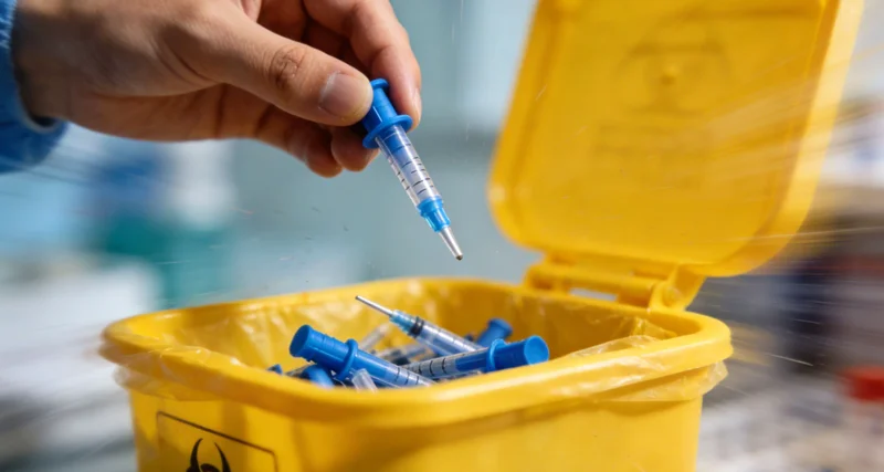 一位孕妇在诊室内与医生进行沟通