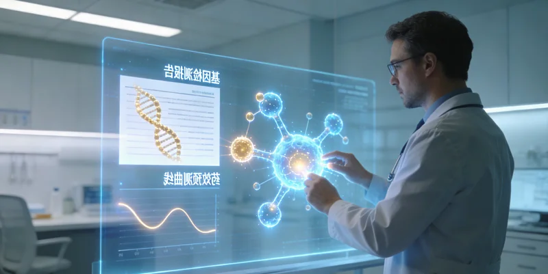 商丘市民进行遗传咨询与医生沟通