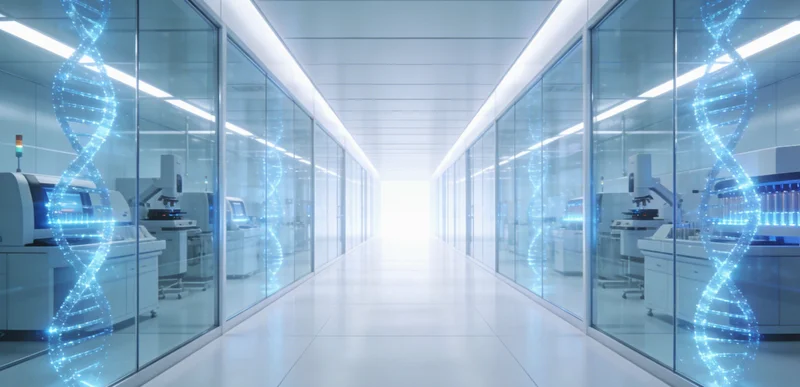 医生正在向患者家属详细解读基因