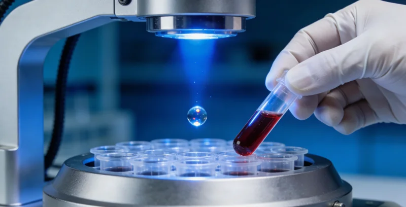 鄂尔多斯基因检测中心护士进行静