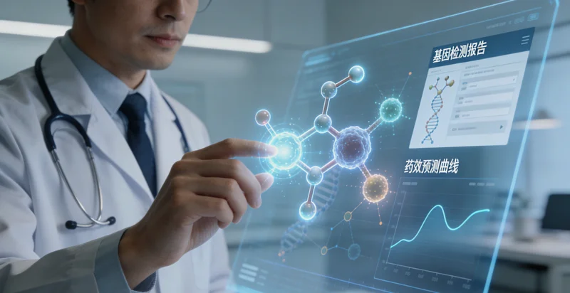 阜新市民进行无创基因检测采样