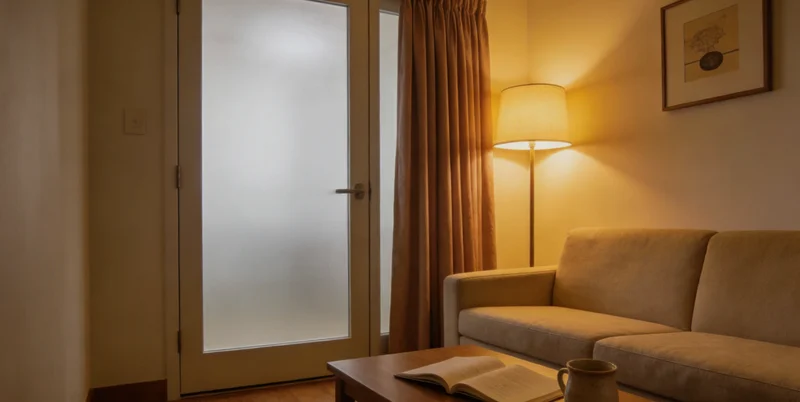 医生正指着检测报告上的数据,向