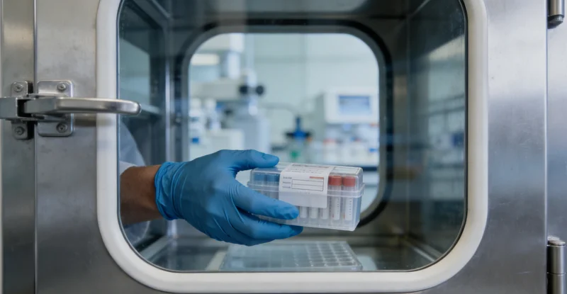 信息图:对比传统镜检与荧光PC