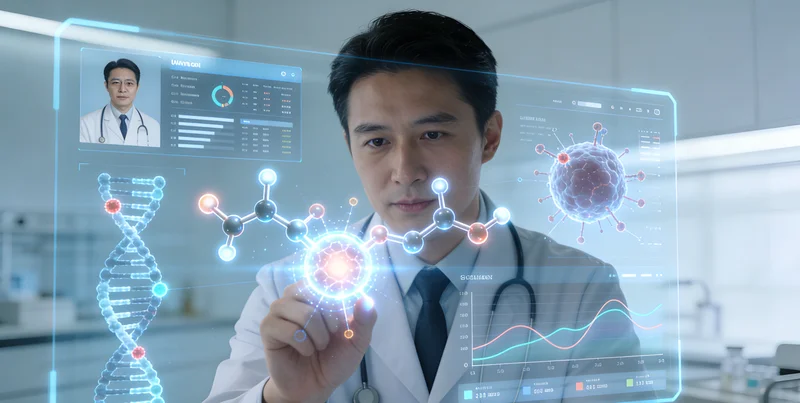 亳州家庭与医生查看基因检测报告