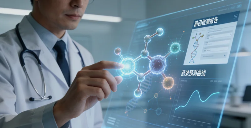 专业实验室进行高通量基因测序分