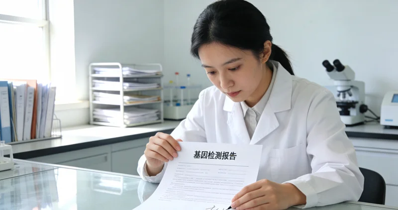 德阳医生为患者解读基因检测报告