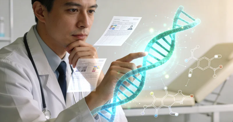 孝感家庭查看基因检测报告并与医