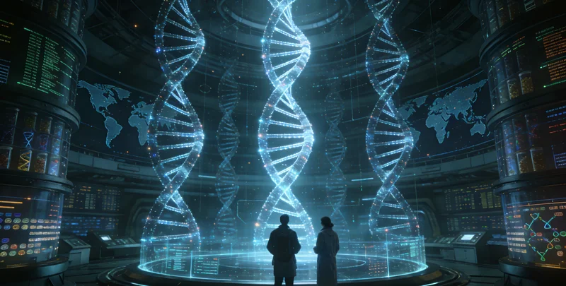 杭州实验室基因测序仪器工作场景