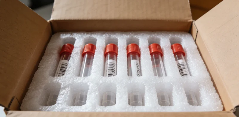 HPV基因检测居家采样包使用场