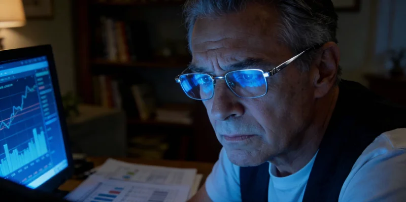 医生手持基因检测报告，在电脑前