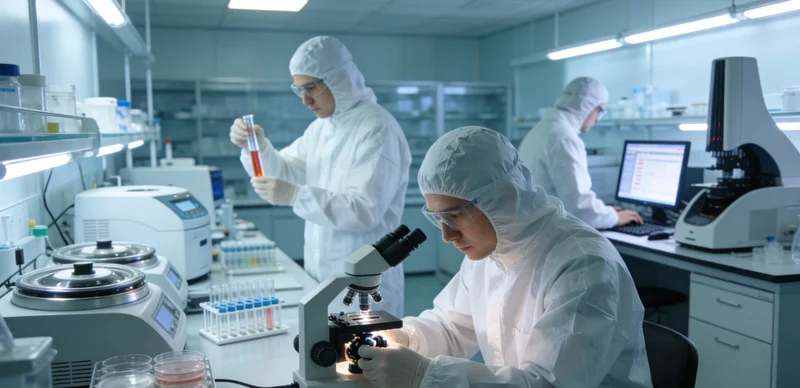 一份专业的基因检测报告特写，旁