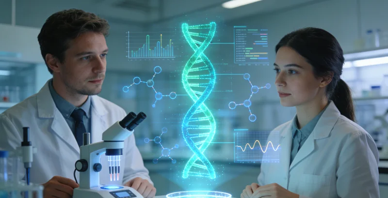 阜新医生向患者家庭解释基因检测