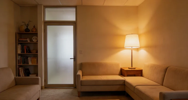 医生正在向患者或家属解读基因检