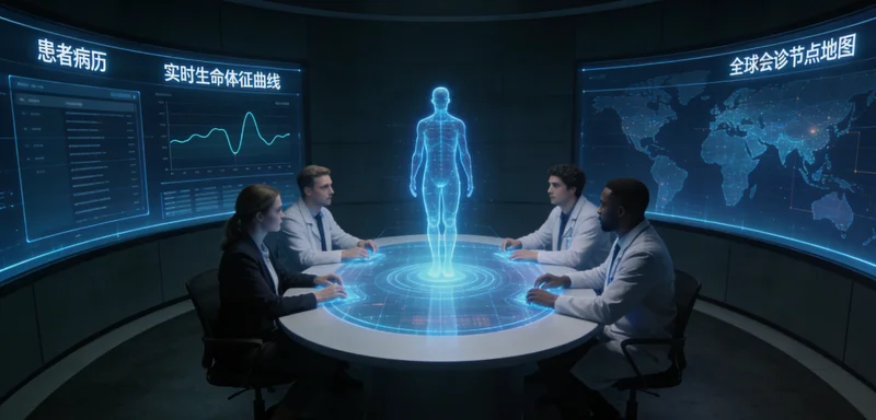 朝阳儿童在医院进行听力检查场景