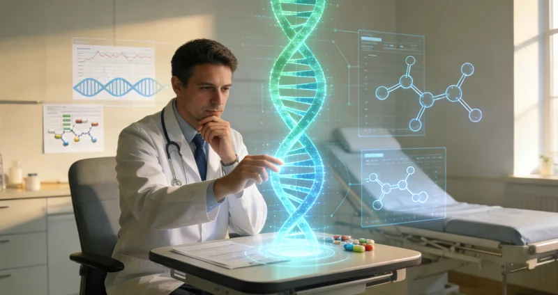 安阳市民在医院进行基因检测采样