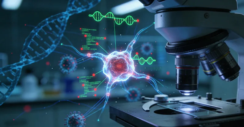专业实验室进行基因测序数据分析