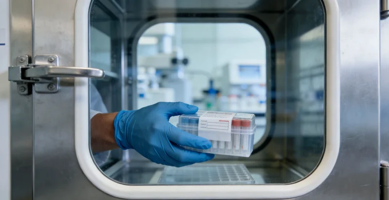 一份支原体基因检测报告的特写，