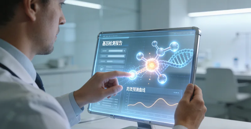 资阳家庭共同查看与讨论基因检测