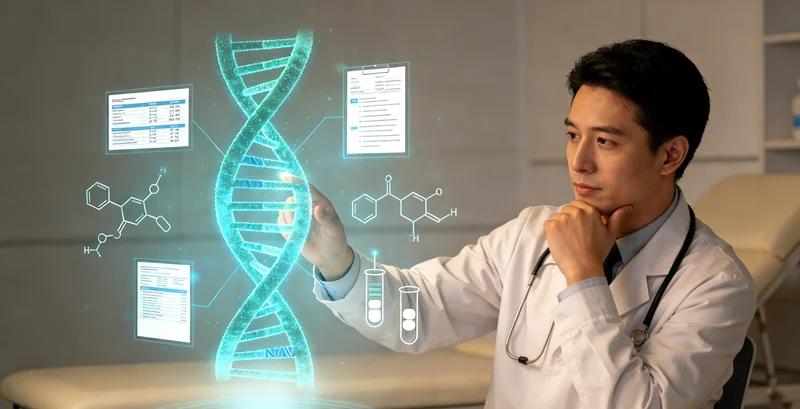 阿拉尔遗传咨询门诊医生向夫妇讲