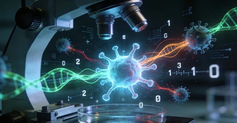 眉山医生分析脑肿瘤病理切片