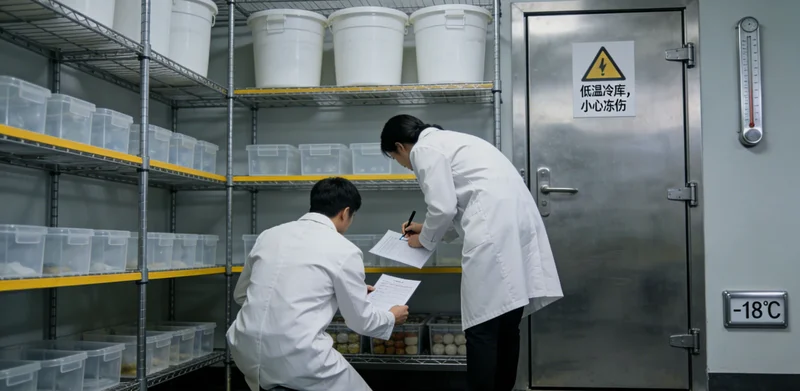 医生在诊室内指着报告，向患者家