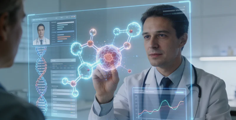 塔城家庭与医生查看基因检测报告