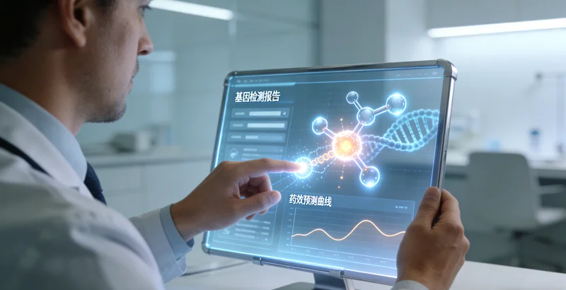 延边家庭与遗传咨询师查看基因检