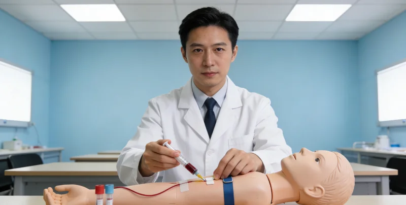 上海医院护士为孕妇进行耳聋基因