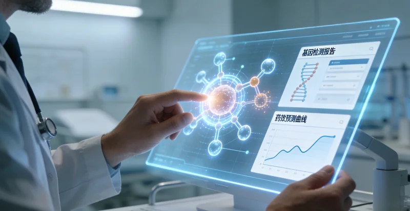 丹东医院儿童基因检测采血过程