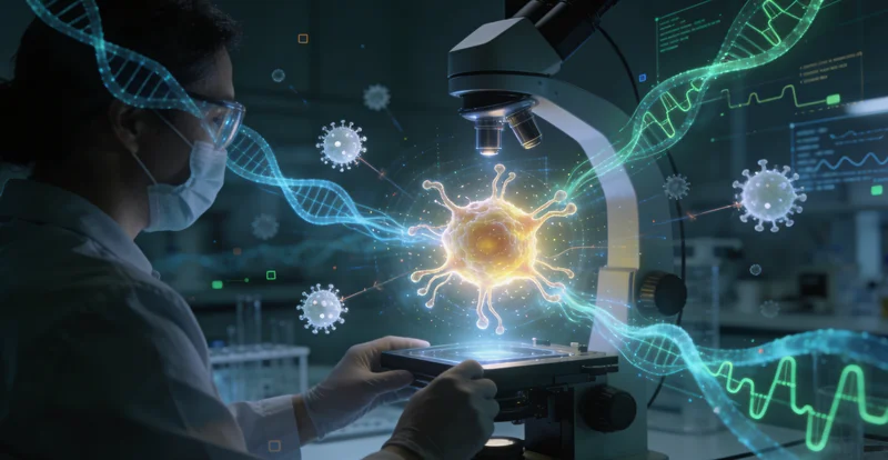 舞钢医院病理科医生进行PD-L