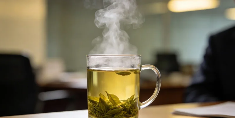 专业人士为家庭进行健康报告解读