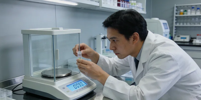 吴忠基因检测顾问正在向咨询者讲