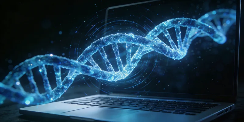 HPV病毒结构及DNA示意图