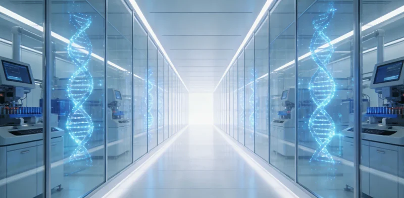 血液mNGS检测流程示意图，展