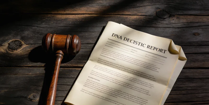 医生与患者家属根据检测报告进行