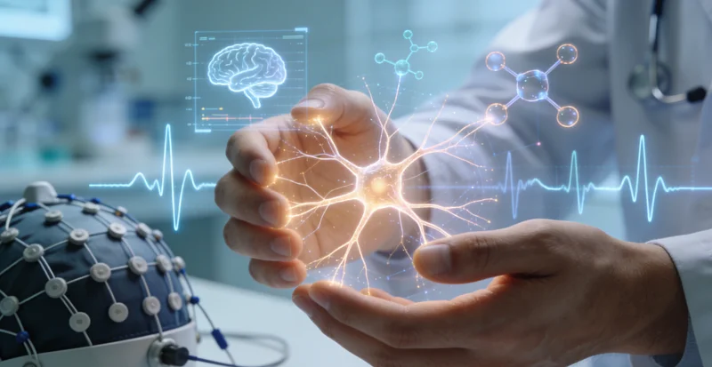 韶关医院护士为新生儿进行听力筛