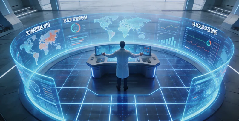 银川医院儿童进行听力检查场景