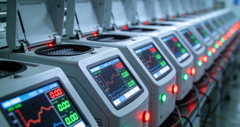 显微镜下显示的各种真菌形态,如