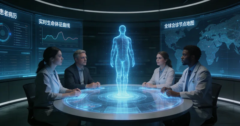 甘南家庭成员共同讨论基因检测报